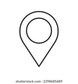 map, map marker, location pin, map pin icon, icon vector illustration.