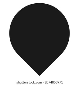 Map marker, map pin, location icon, symbol