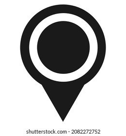 Map marker, map pin, location icon, symbol