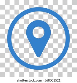 Map Marker Rounded Icon Vector 260nw 568001521 