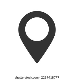 marcador de mapa, pin de ubicación, icono de pin de asignación