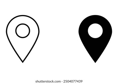 map marker,location pin,map pin icon