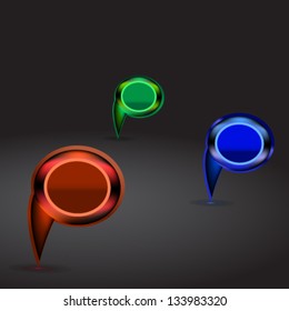 map markers
