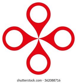 Map Markers Icon