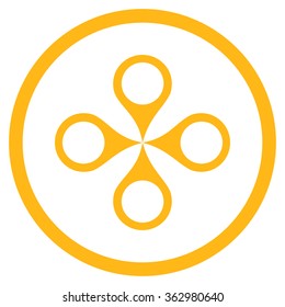 Map Markers Icon