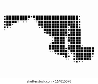 Map of Maryland