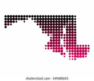 Map of Maryland