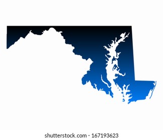 Map of Maryland