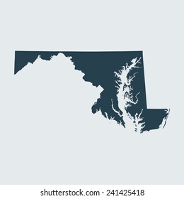 Map of Maryland