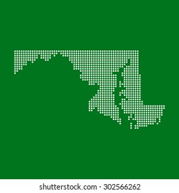 map of Maryland