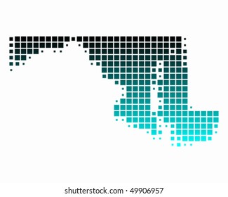 Map of Maryland