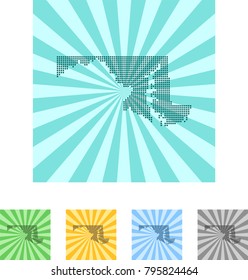 map of Maryland