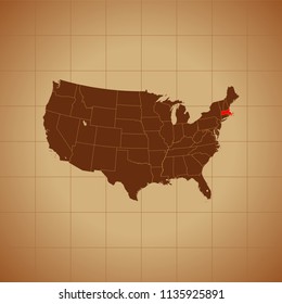 map of Massachusetts