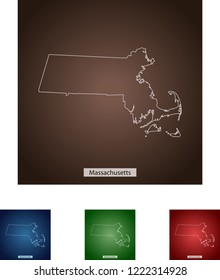 map of Massachusetts