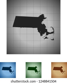 map of Massachusetts