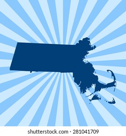 map of Massachusetts