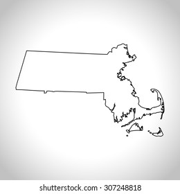 map of Massachusetts