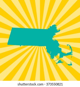 map of Massachusetts