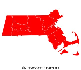 Map of Massachusetts