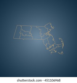 Map of Massachusetts