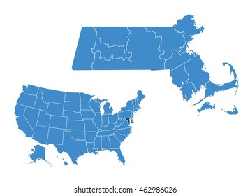 Map of Massachusetts