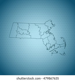 map of Massachusetts
