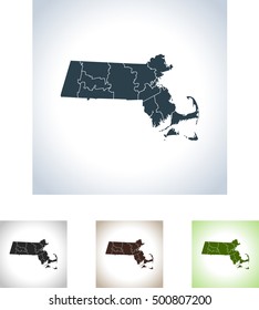 map of Massachusetts