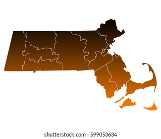 Map of Massachusetts