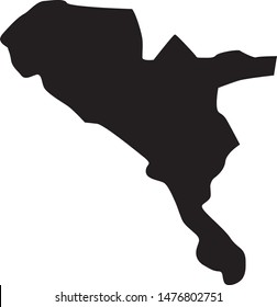 Map of Mccormick County in the state of South Carolina