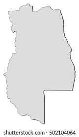 Map - Mendoza (Argentina)