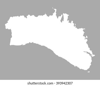 Map of Menorca