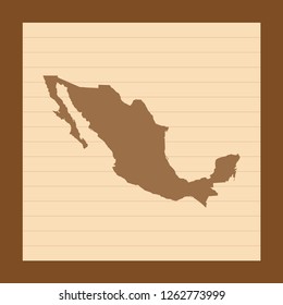 map of Mexico