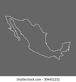 map of Mexico