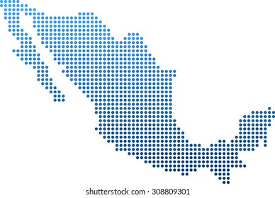 map of Mexico