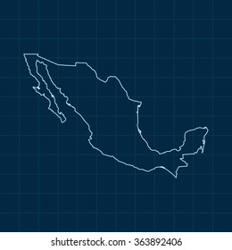 map of Mexico