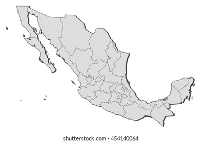 Map - Mexico