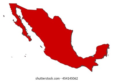 Map - Mexico