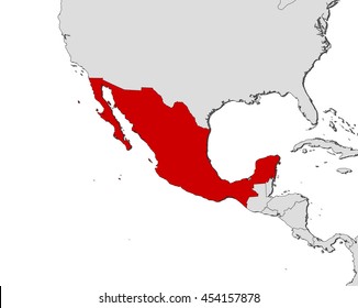 Map - Mexico