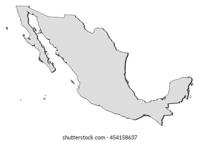 Map - Mexico