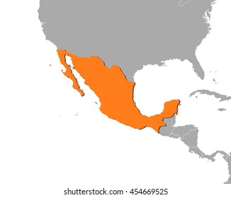 Map - Mexico