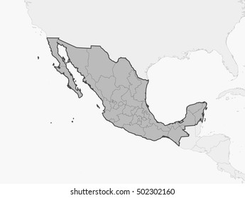 Map - Mexico