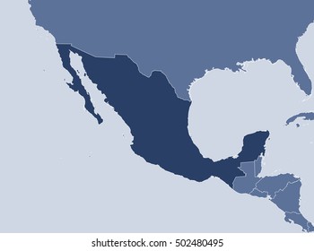 Map - Mexico