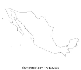 Map of Mexico