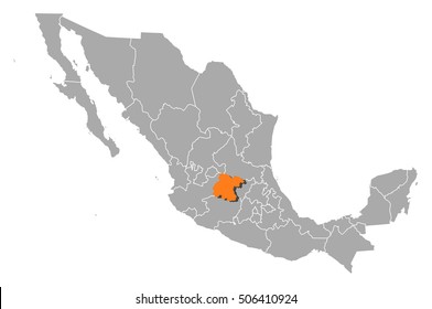 227 Guanajuato map Images, Stock Photos & Vectors | Shutterstock