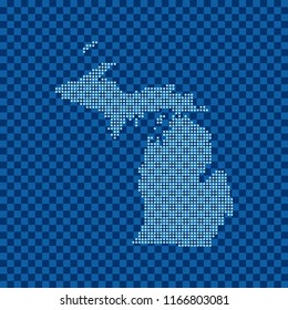 map of Michigan