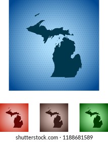 map of Michigan