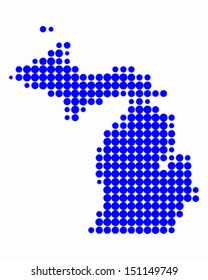 Map of Michigan