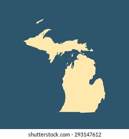 map of Michigan