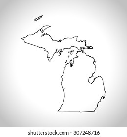 map of Michigan