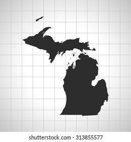 map of Michigan